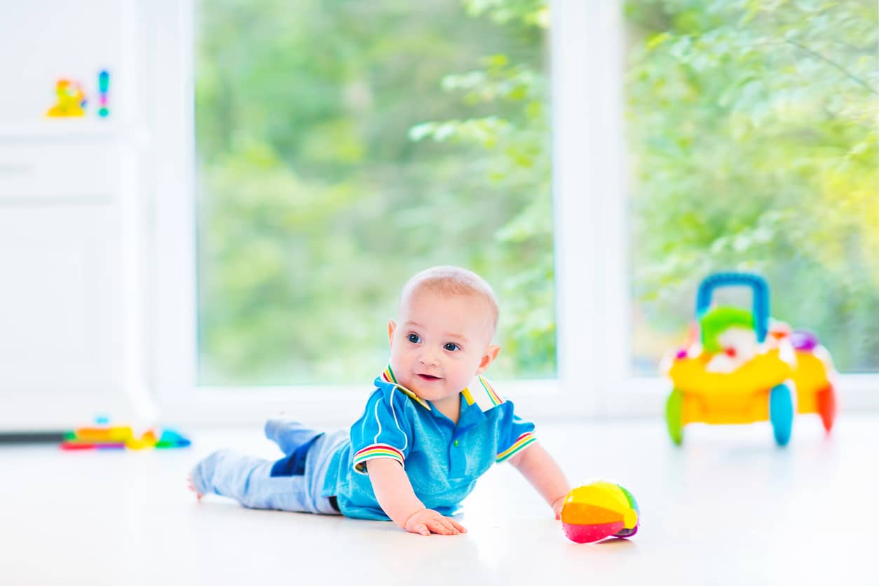 tummy time advice from a kids physio